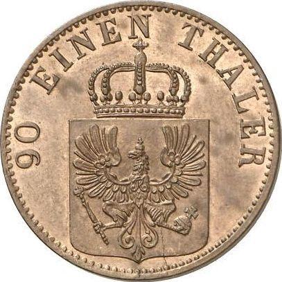 Awers monety - 4 fenigi 1857 A - cena  monety - Prusy, Fryderyk Wilhelm IV