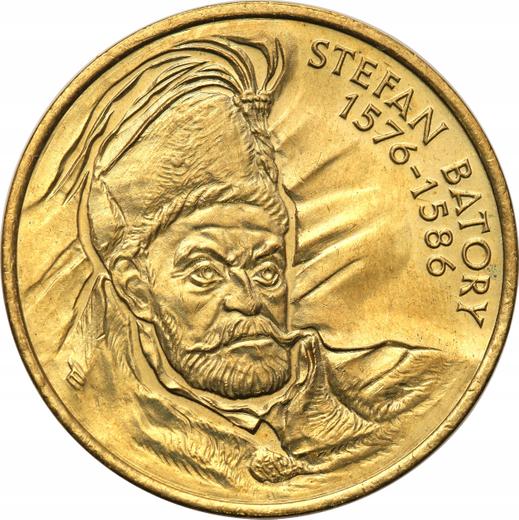 Реверс монеты - 2 злотых 1997 года MW ET "Стефан Баторий" - цена  монеты - Польша, III Республика после деноминации