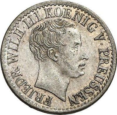 Awers monety - 1/2 silbergroschen 1826 A - cena srebrnej monety - Prusy, Fryderyk Wilhelm III