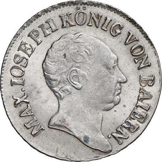 Anverso 6 Kreuzers 1821 - valor de la moneda de plata - Baviera, Maximilian I