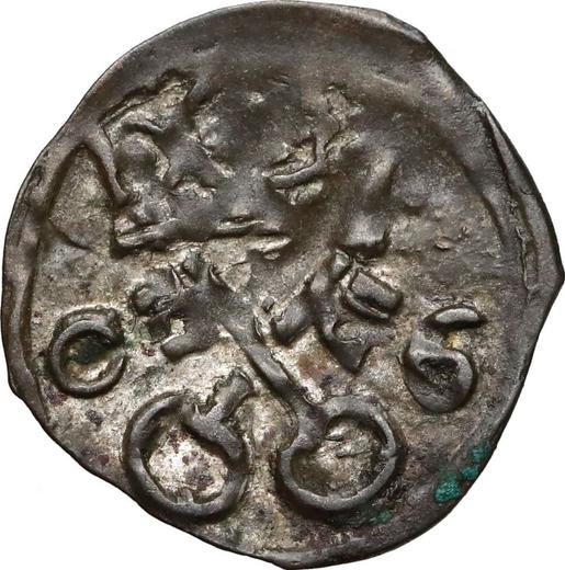 Реверс монеты - Денарий 1606 года "Тип 1587-1614" - цена серебряной монеты - Польша, Сигизмунд III Ваза