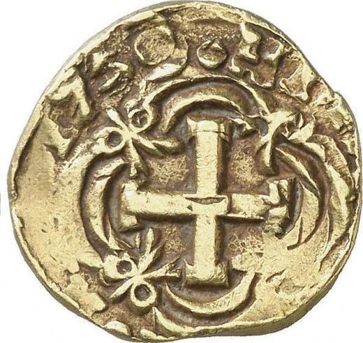 Reverso 2 escudos 1750 S - valor de la moneda de oro - Colombia, Fernando VI