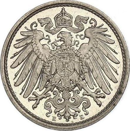 Реверс монеты - 10 пфеннигов 1903 года E "Тип 1890-1916" - цена  монеты - Германия, Германская Империя
