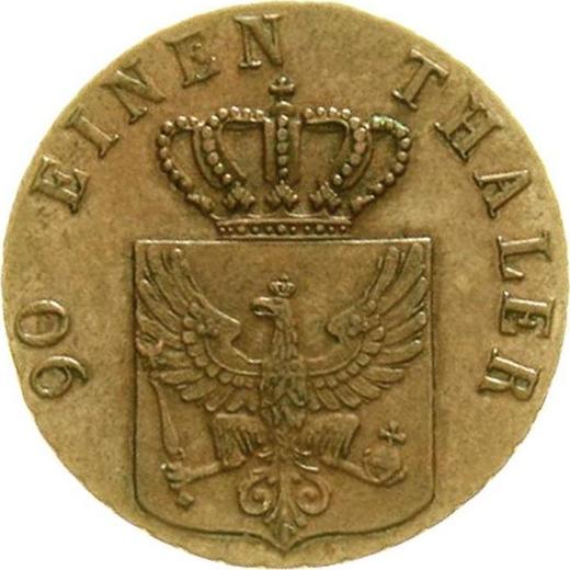 Avers 4 Pfennige 1839 D - Münze Wert - Preußen, Friedrich Wilhelm III