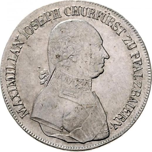 Аверс монеты - 20 крейцеров 1804 года - цена серебряной монеты - Бавария, Максимилиан I