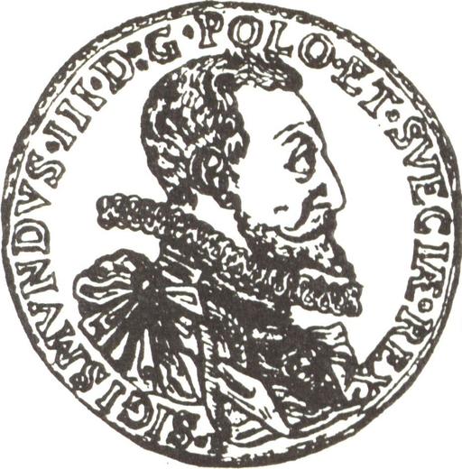 Anverso Tálero 1612 "Tipo 1600-1612" - valor de la moneda de plata - Polonia, Segismundo III