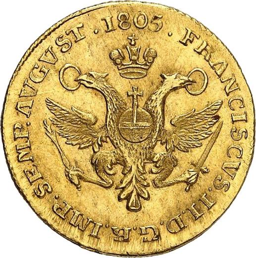 Аверс монеты - Дукат 1805 года - цена  монеты - Гамбург, Вольный город