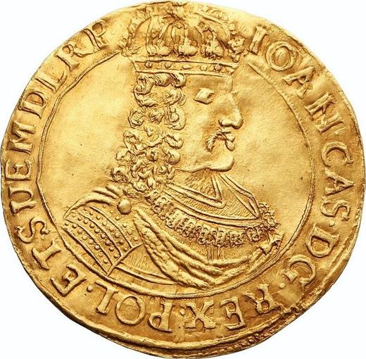 Аверс монеты - Донатив 3 дуката 1659 года HL "Торунь" - цена золотой монеты - Польша, Ян II Казимир