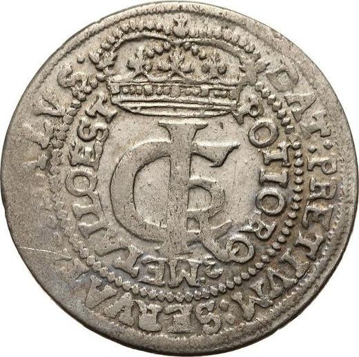 Аверс монеты - Злотовка (30 грошей) 1666 года AT - цена серебряной монеты - Польша, Ян II Казимир
