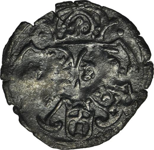 Реверс монеты - Денарий 1624 года "Краковский монетный двор" - цена серебряной монеты - Польша, Сигизмунд III Ваза