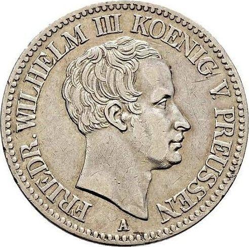 Аверс монеты - Талер 1827 года A - цена серебряной монеты - Пруссия, Фридрих Вильгельм III