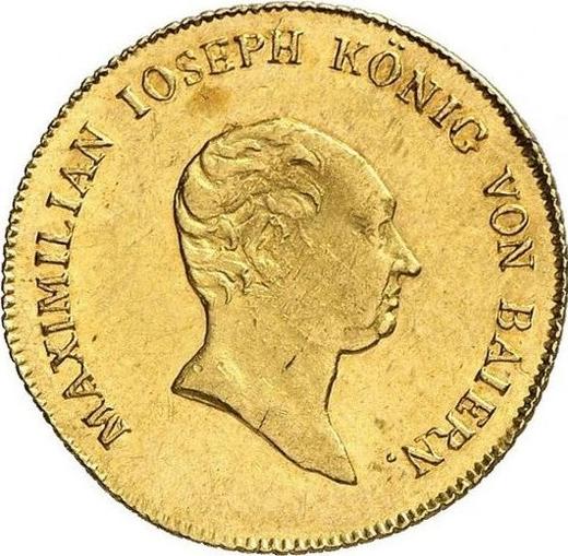Awers monety - Dukat 1807 - cena złotej monety - Bawaria, Maksymilian I