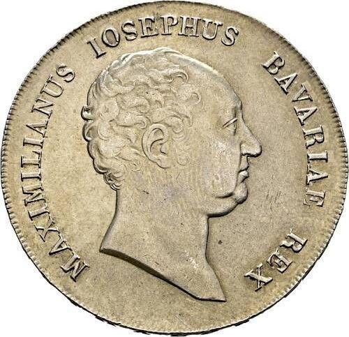 Anverso Tálero 1813 "Tipo 1809-1825" - valor de la moneda de plata - Baviera, Maximilian I