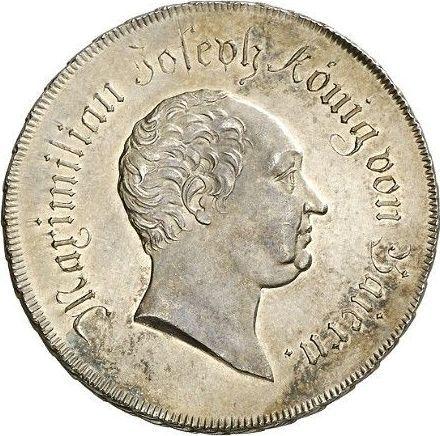 Anverso Medio tálero Sin fecha (1807-1808) - valor de la moneda de plata - Baviera, Maximilian I