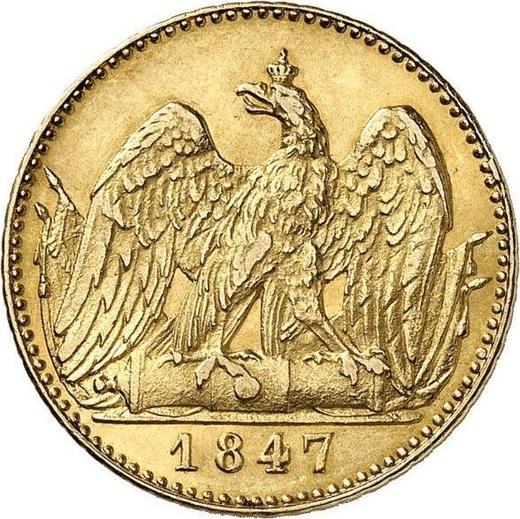 Reverso Frederick D'or 1847 A - valor de la moneda de oro - Prusia, Federico Guillermo IV