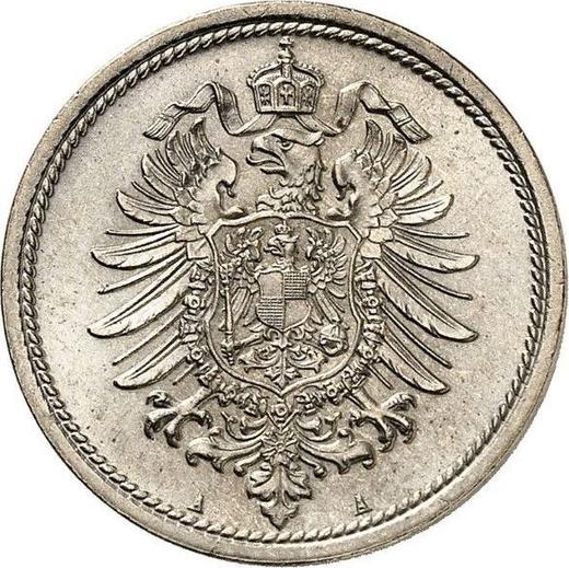 Reverso 10 Pfennige 1889 A "Tipo 1873-1889" - valor de la moneda  - Alemania, Imperio alemán