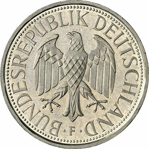 Reverse 1 Mark 1994 F -  Coin Value - Germany, FRG