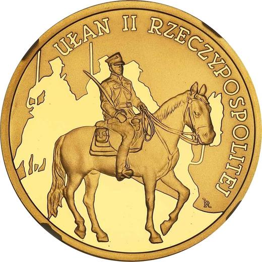 Реверс монеты - 200 злотых 2011 года MW RK "Улан II Республики" - цена золотой монеты - Польша, III Республика после деноминации