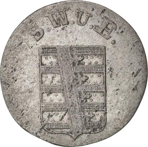 Аверс монеты - 1/48 талера 1810 года - цена серебряной монеты - Саксен-Веймар-Эйзенах, Карл Август