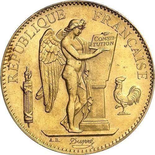 Obverse 100 Francs 1886 A "Type 1878-1914" Paris - France, Third Republic