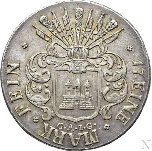 Аверс монеты - 32 шиллинга 1809 года C.A.I.G. - цена  монеты - Гамбург, Вольный город