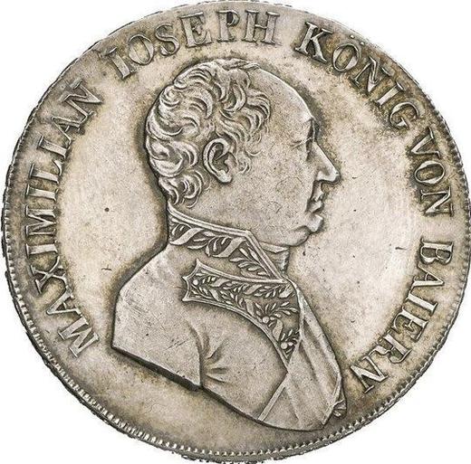 Anverso Tálero 1817 "Tipo 1807-1825" - valor de la moneda de plata - Baviera, Maximilian I