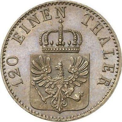 Anverso 3 Pfennige 1858 A - valor de la moneda  - Prusia, Federico Guillermo IV