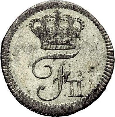 Аверс монеты - 1 крейцер 1805 года - цена серебряной монеты - Вюртемберг, Фридрих I Вильгельм