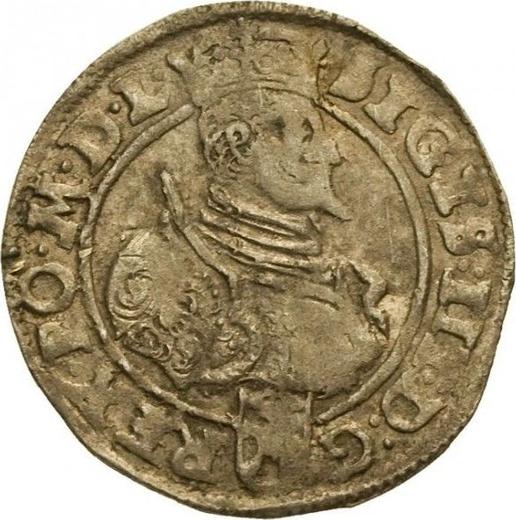 Awers monety - 1 grosz 1596 SC HR - cena srebrnej monety - Polska, Zygmunt III
