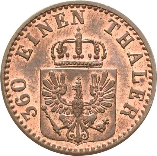 Anverso 1 Pfennig 1873 A - valor de la moneda  - Prusia, Guillermo I