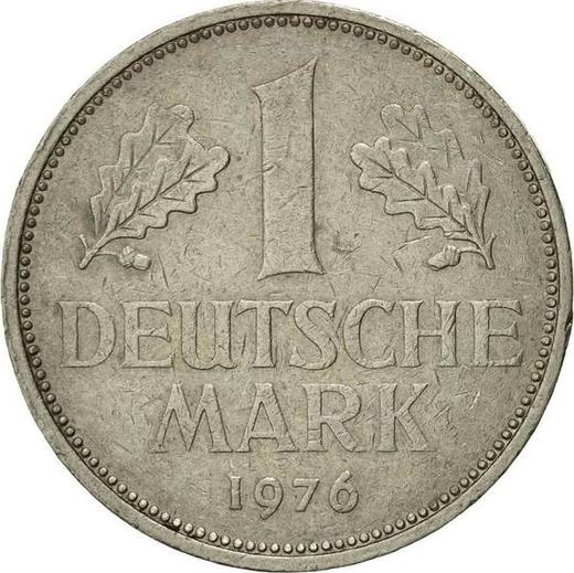 Anverso 1 marco 1976 J - valor de la moneda  - Alemania, RFA