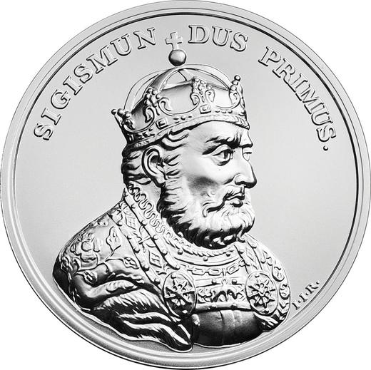 Reverso 50 eslotis 2017 MW "Segismundo I el Viejo" - valor de la moneda de plata - Polonia, República moderna