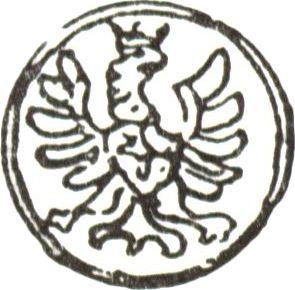 Awers monety - Denar 1601 "Typ 1587-1614" - cena srebrnej monety - Polska, Zygmunt III
