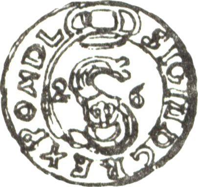 Awers monety - Trzeciak (ternar) 1629 Błąd w dacie - cena srebrnej monety - Polska, Zygmunt III