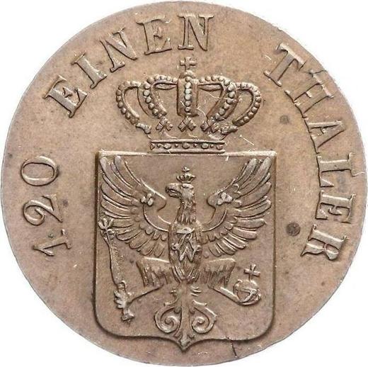 Obverse 3 Pfennig 1841 A -  Coin Value - Prussia, Frederick William IV