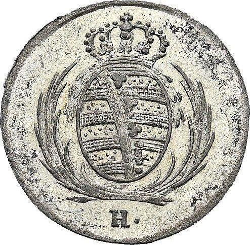 Аверс монеты - 1/48 талера 1807 года H - цена серебряной монеты - Саксония, Фридрих Август I