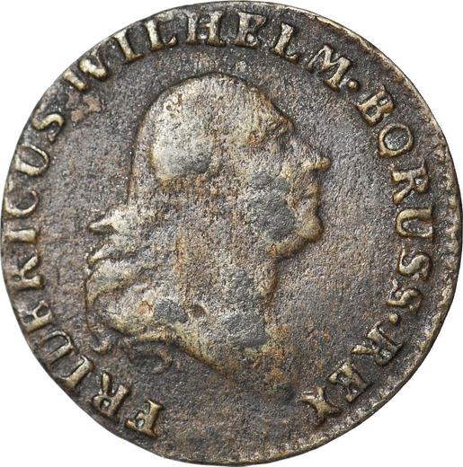 Anverso 1 grosz 1797 B "Prusia del Sur" - valor de la moneda  - Polonia, Dominio Prusiano