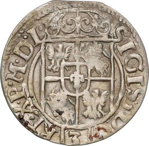 Rewers monety - Półtorak 1621 (1611) "Mennica bydgoska" Błąd w dacie - cena srebrnej monety - Polska, Zygmunt III