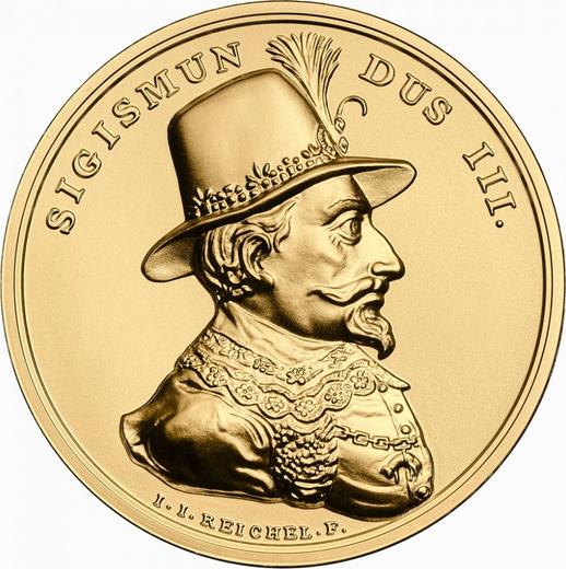 Reverso 500 eslotis 2020 "Segismundo III Vasa" - valor de la moneda de oro - Polonia, República moderna