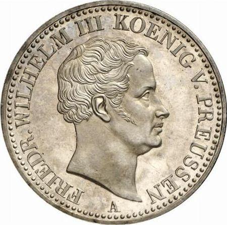 Awers monety - Talar 1839 A - cena srebrnej monety - Prusy, Fryderyk Wilhelm III