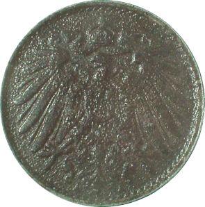 Реверс монеты - 5 пфеннигов 1917 года A "Тип 1915-1922" - цена  монеты - Германия, Германская Империя