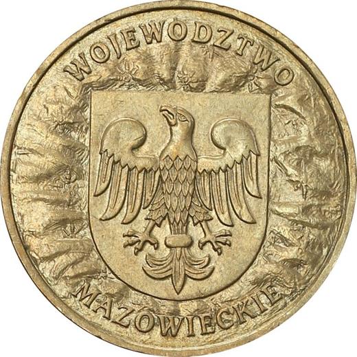 Реверс монеты - 2 злотых 2004 года MW "Мазовецкое воеводство" - цена  монеты - Польша, III Республика после деноминации