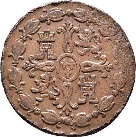 Reverse 8 Maravedís 1786 -  Coin Value - Spain, Charles III