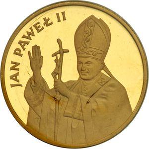Rewers monety - 2000 złotych 1982 CHI SW "Jan Paweł II" - cena złotej monety - Polska, PRL