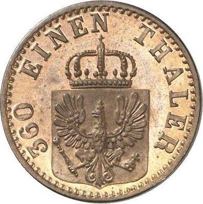 Anverso 1 Pfennig 1871 A - valor de la moneda  - Prusia, Guillermo I