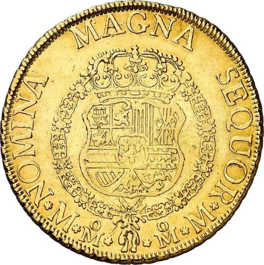 Reverso 8 escudos 1760 Mo MM - valor de la moneda de oro - México, Carlos III