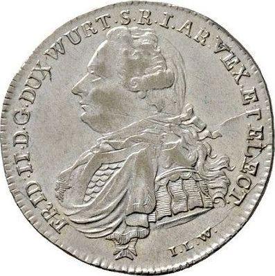 Anverso 10 Kreuzers 1805 I.L.W. - valor de la moneda de plata - Wurtemberg, Federico I