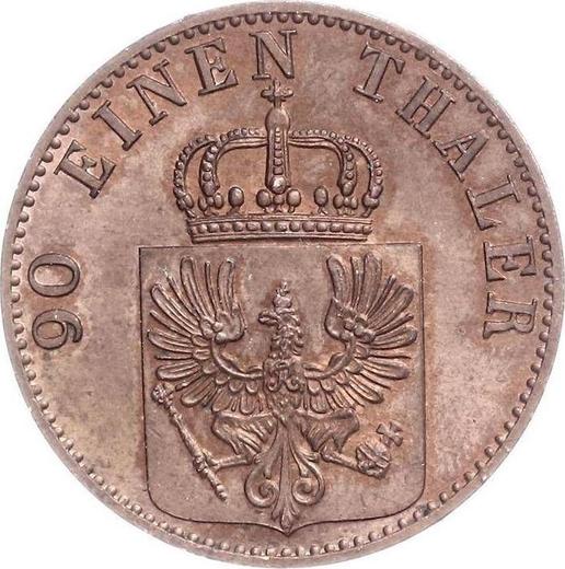 Obverse 4 Pfennig 1868 A -  Coin Value - Prussia, William I