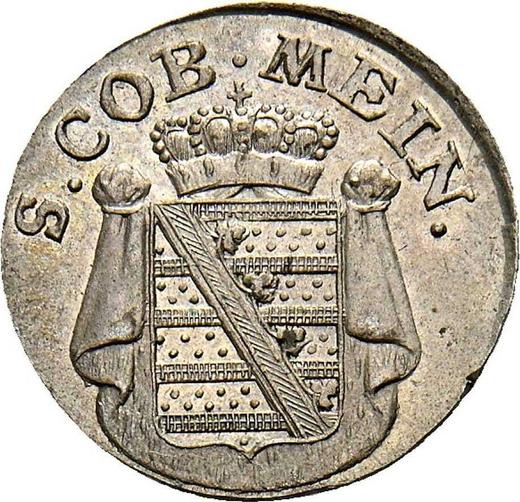 Awers monety - 3 krajcary 1808 - cena srebrnej monety - Saksonia-Meiningen, Bernard II