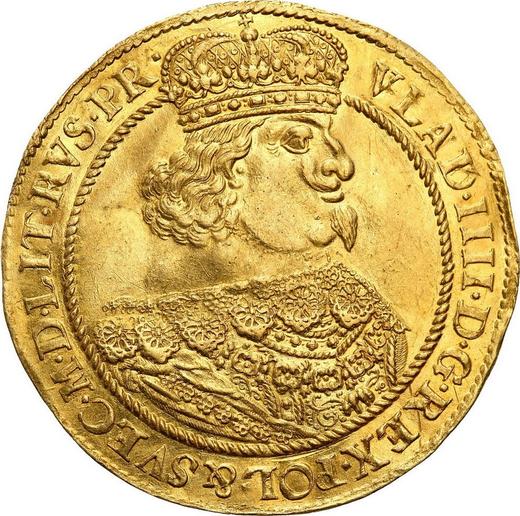 Аверс монеты - Донатив 2 дуката 1642 года GR "Гданьск" - цена золотой монеты - Польша, Владислав IV